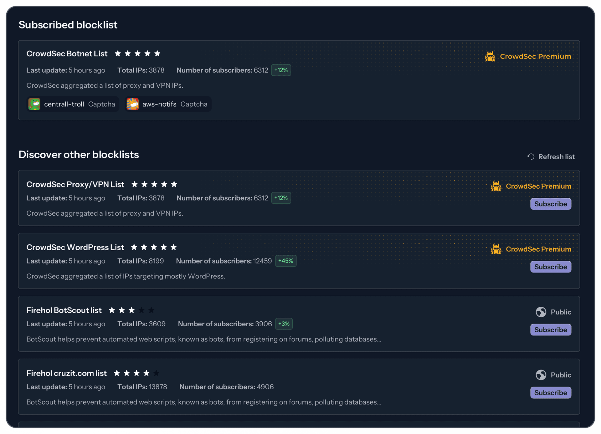 application screenshot