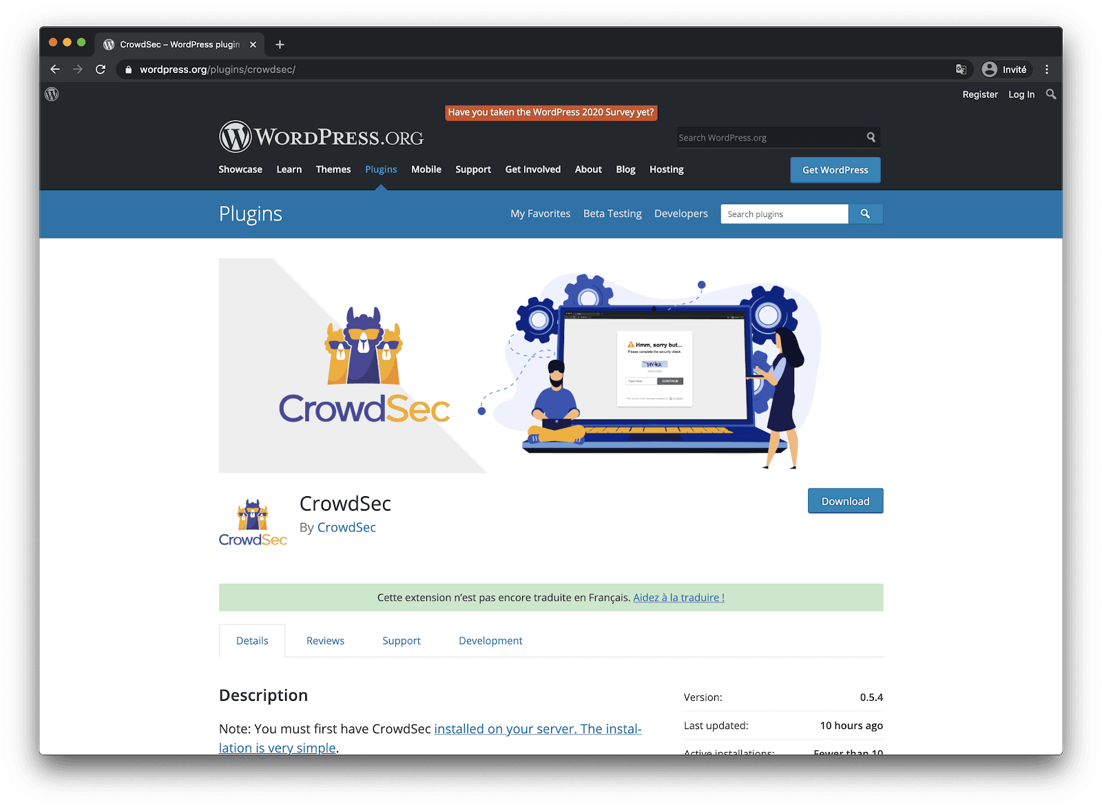Protect your WordPress sites with CrowdSec